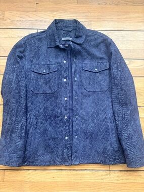 John Varvatos Jonah Shirt Jacket — Size 48
